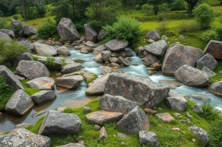Imagem principal das rochas cantantes Pensilvânia em ambiente natural