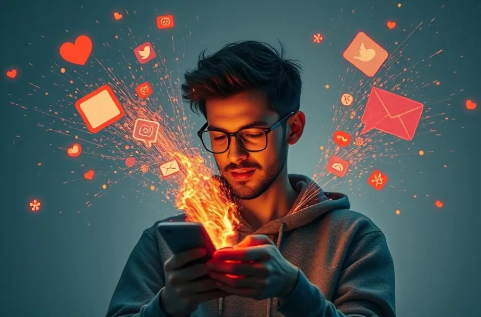 O vício invisível do scroll infinito