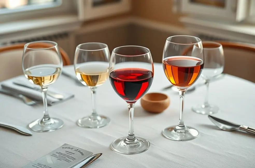 Entendendo os Tipos de Taças de Vinho e Seus Materiais